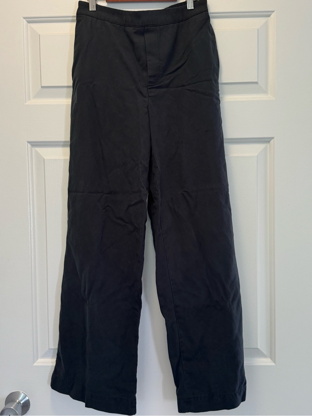 Madewell Black Wide-Leg Pants